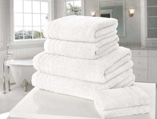 So Soft - 6 Piece Towel Bale - White