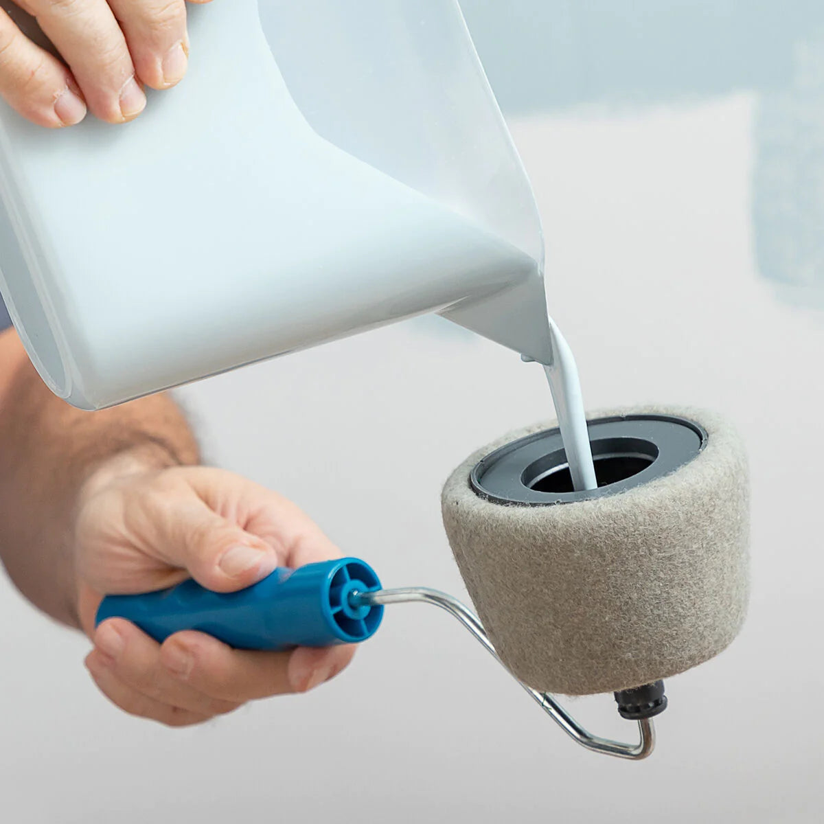 Set of refillable, Anti-drip Paint Rollers Roll'n'paint - 5 Pieces