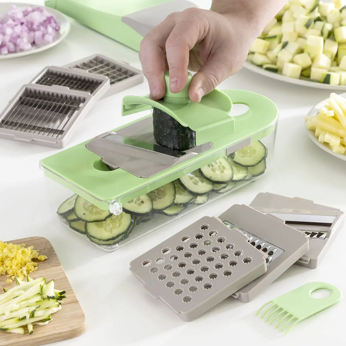7 in 1 Vegetable Cutter - Grater
