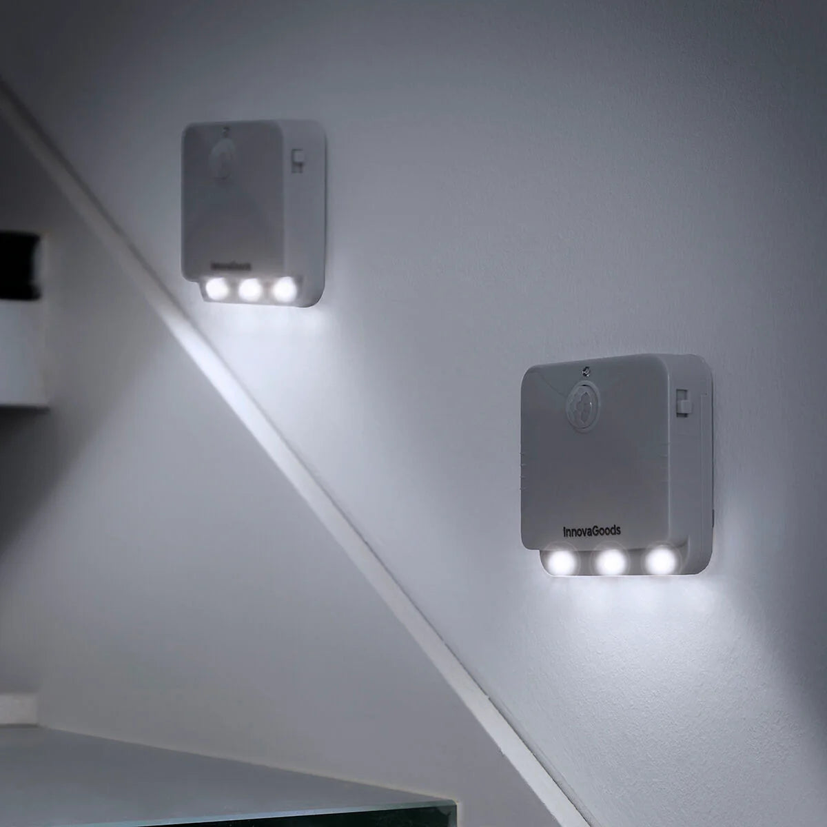 LED Light with Movement Sensor - 2 Units