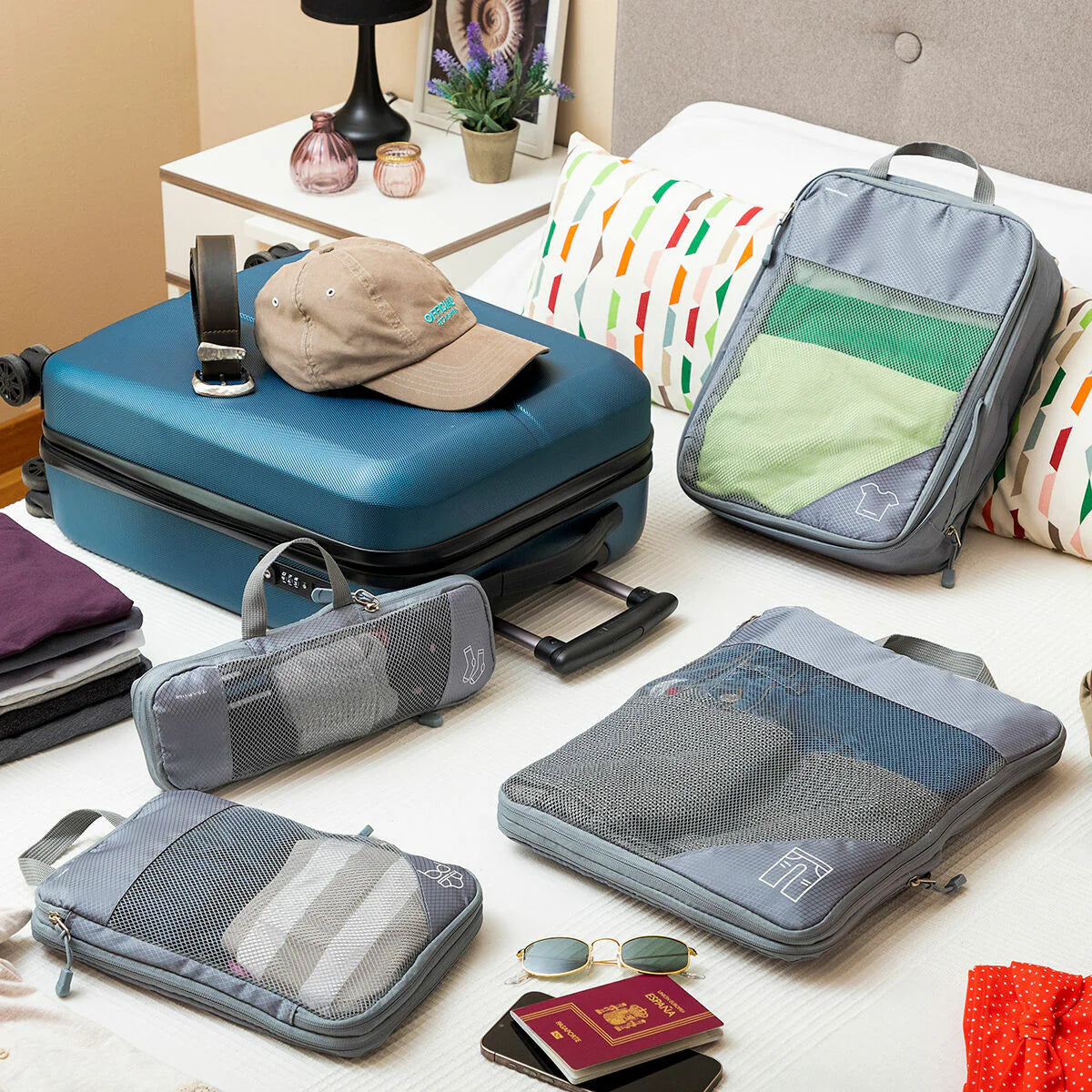 Suitcase Organiser Compression Bags