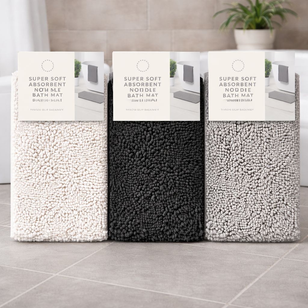 Super Soft Noodle Bath Mat - 50x80cm