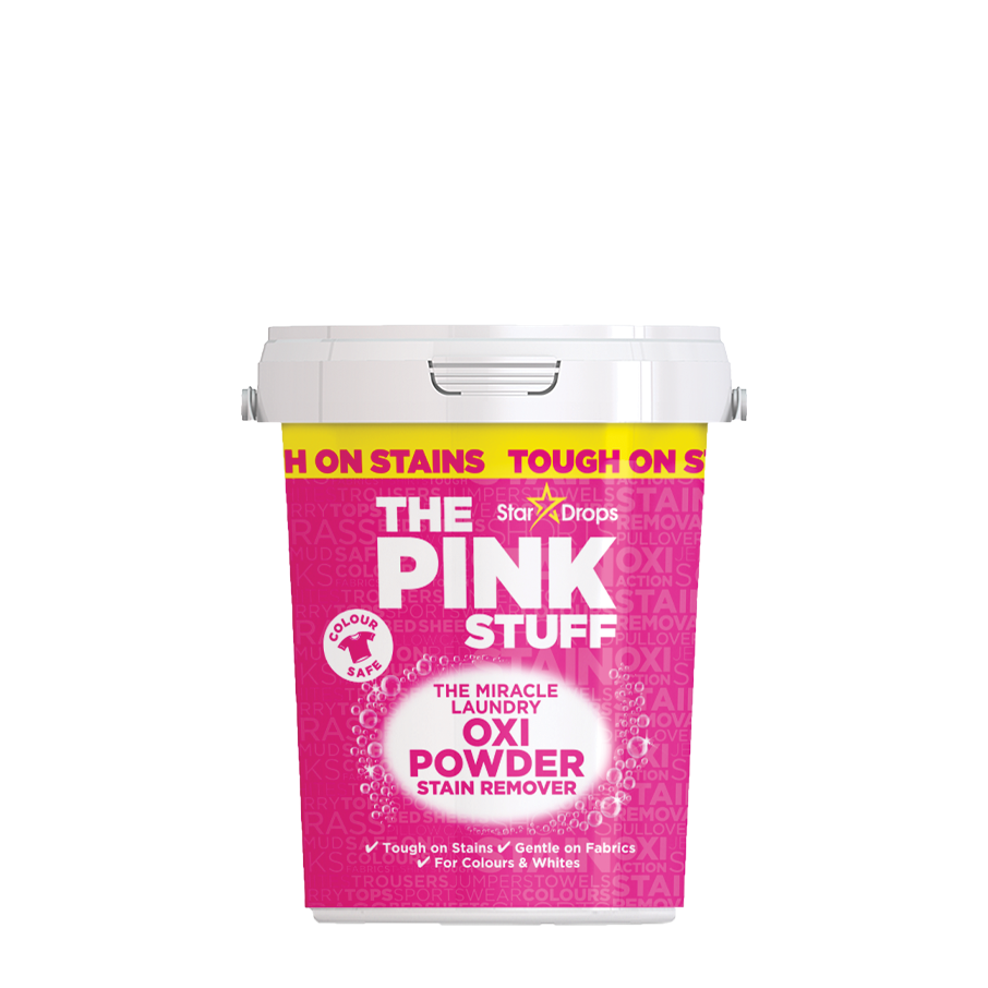 The Pink Stuff - Miracle Laundry Oxi Powder Stain Remover for Colours