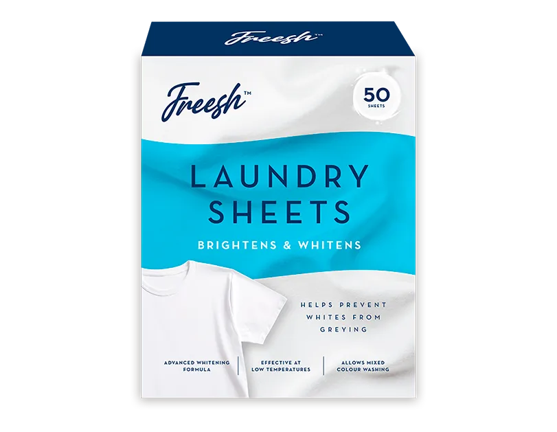 Freeesh Laundry Sheets – 50 Sheets