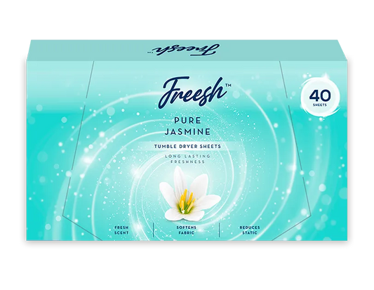 Jasmine Tumble Dryer Sheets - 40 Pack