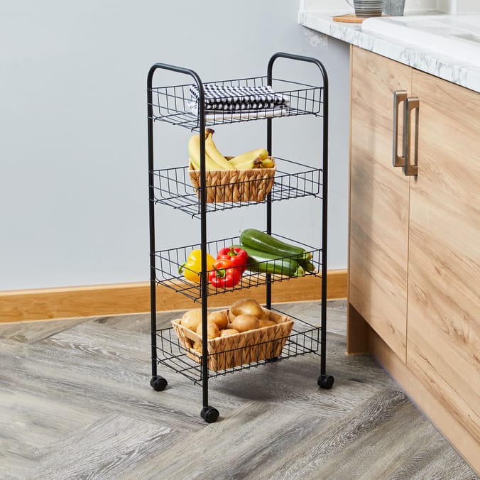 Four Tier Multi Storage Trolley