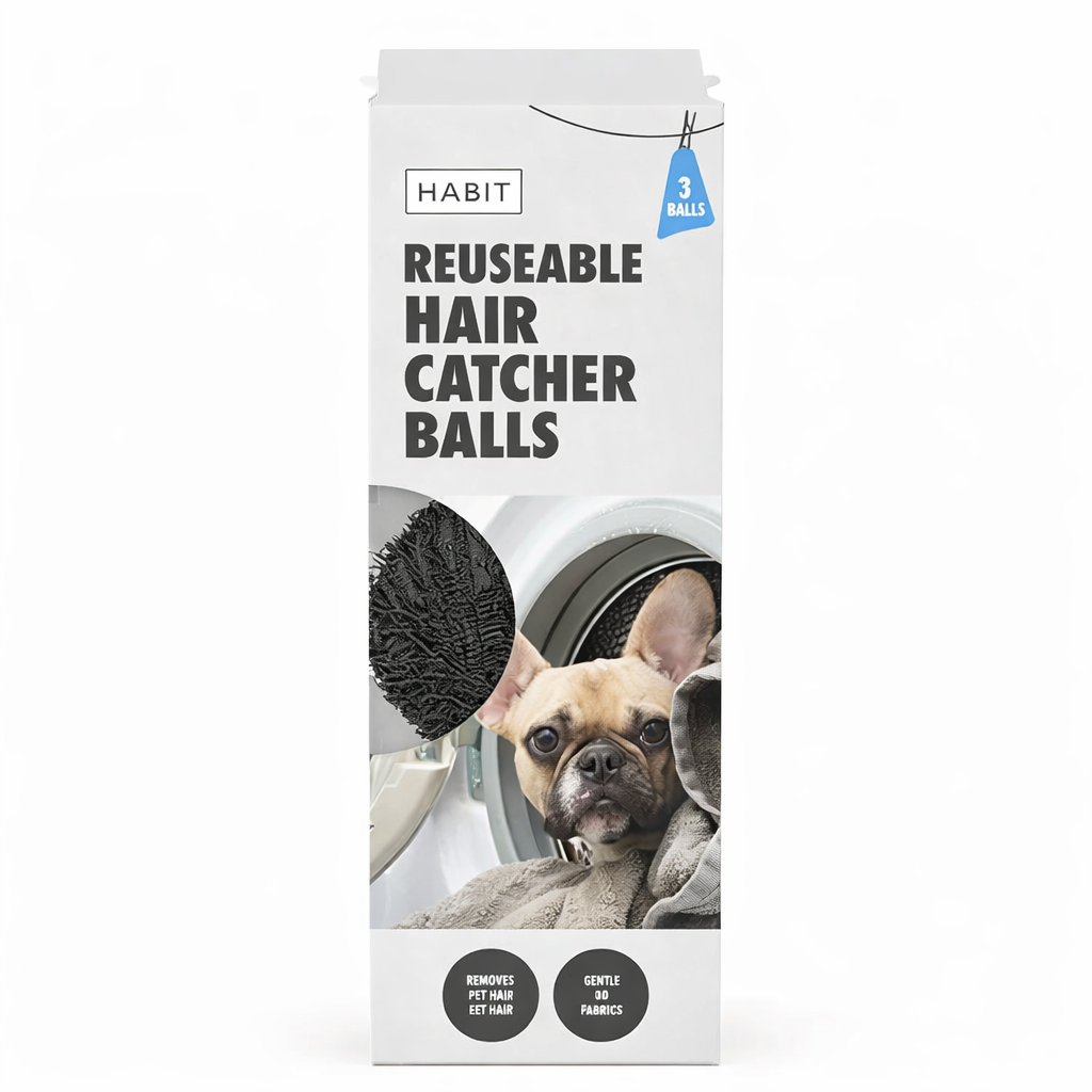 Reusable Hair Catcher Balls - 3 Pack