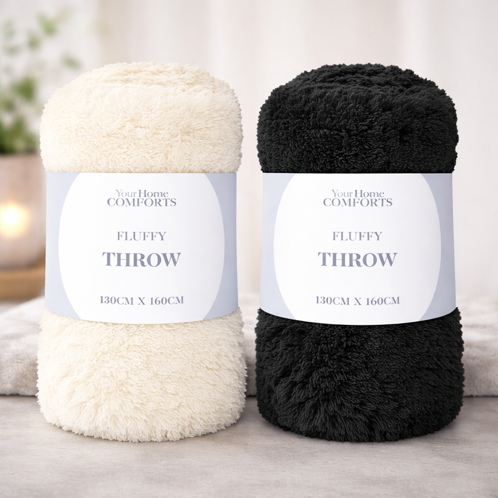 Fluffy Throw - 130 x 160cm