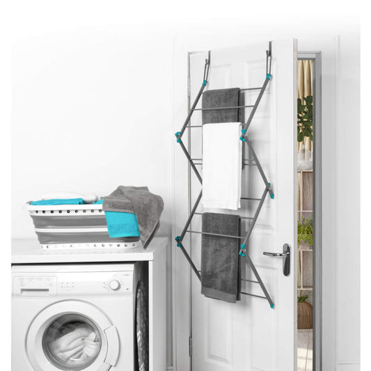 Compact Overdoor Clothes Airer