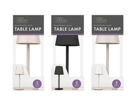 Rechargeable Wireless Touch Table Lamp