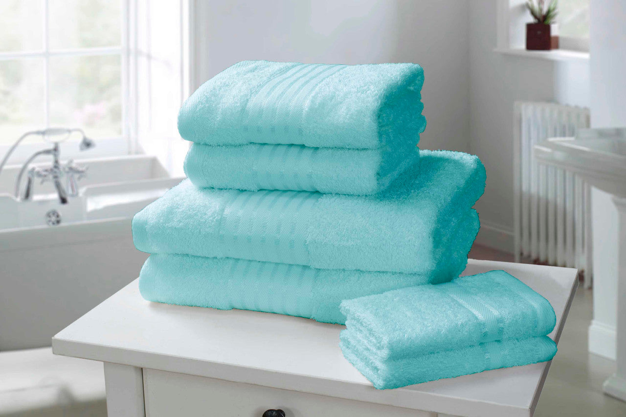 Luxury Feel 6 Piece Towel Bale - Turquoise