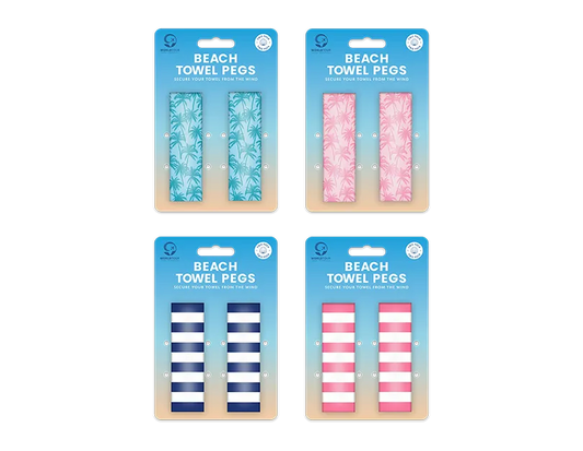 Beach Towel Pegs - 2 Pack