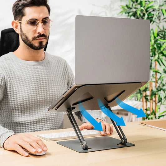 Folding & Adjustable Laptop Stand