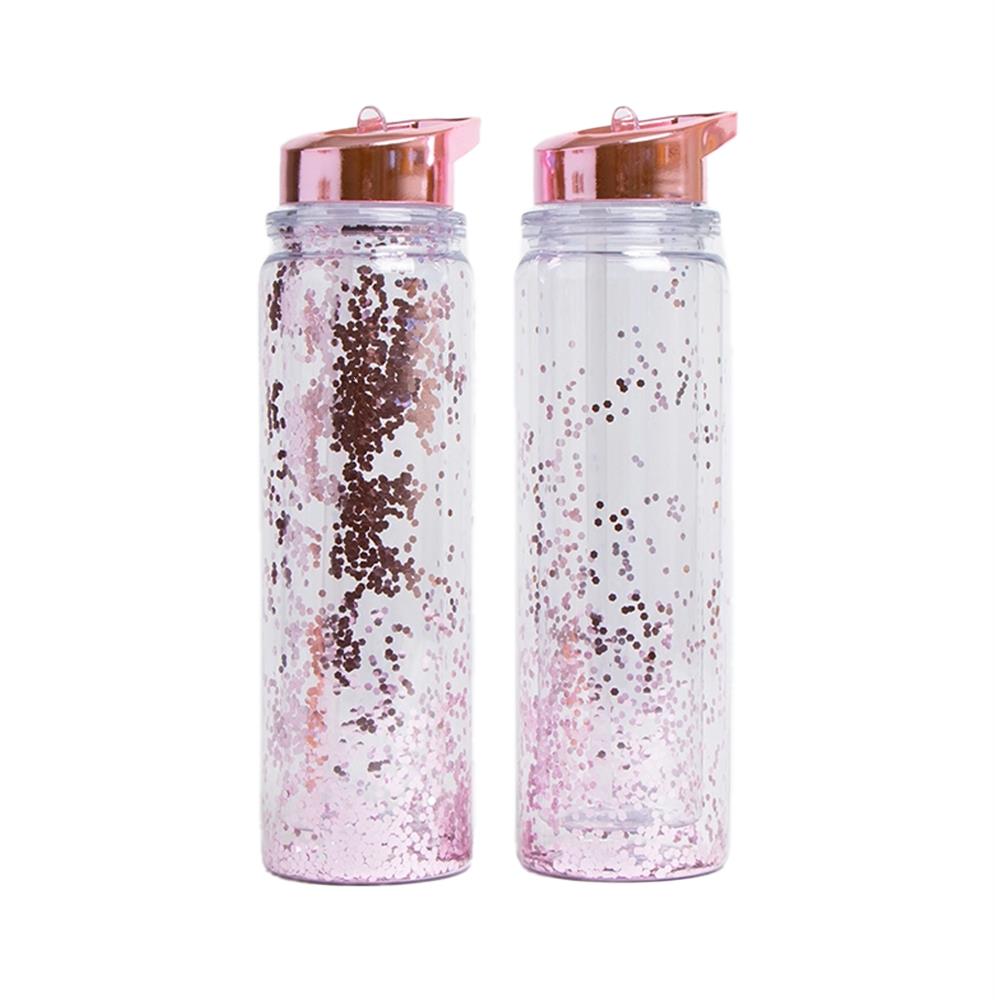 Glitter Bottle - Pink
