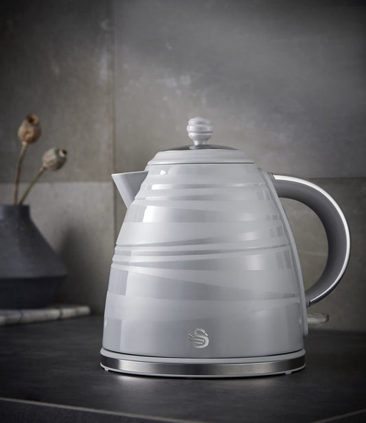 Swan Symphony Kettle - Grey