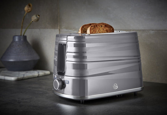 Swan Symphony Toaster - Grey